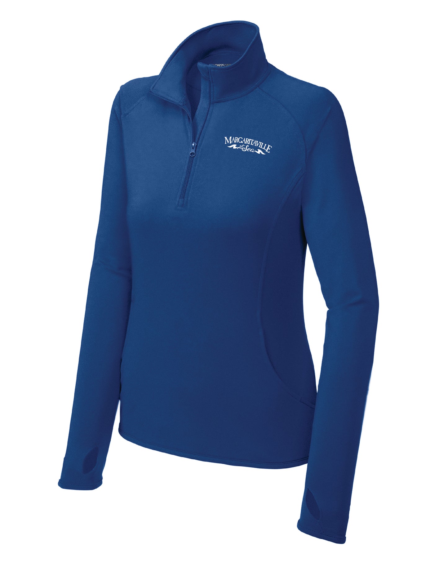 Sport-Tek® Women's Sport-Wick® Stretch 1/4-Zip Pullover