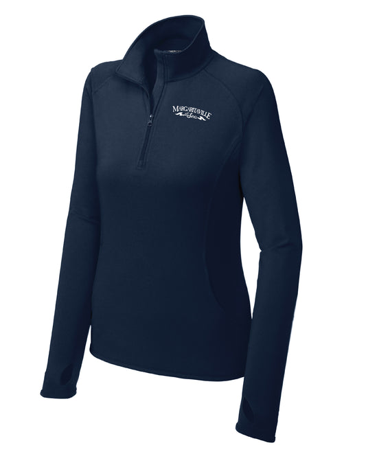 Sport-Tek® Women's Sport-Wick® Stretch 1/4-Zip Pullover